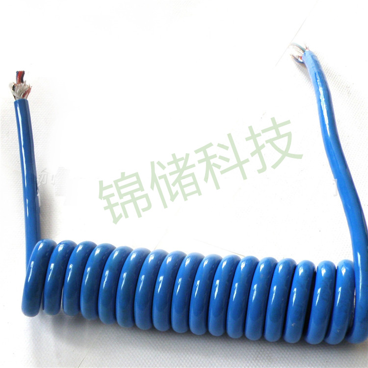 PVC彈簧電纜，型號CC66
